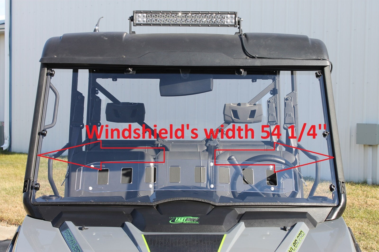 ARCTIC CAT PROWLER PRO 2018-2026 VENTED WINDSHIELD