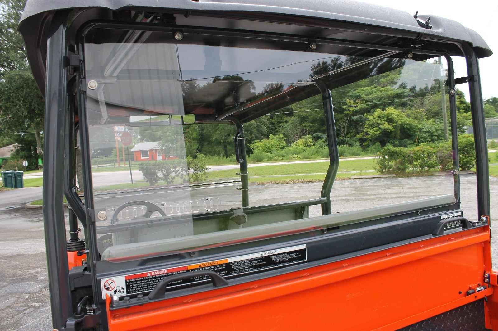 Kubota RTV 1140 & 1140 CPX Rear Windshield (Not for RTVX Models)