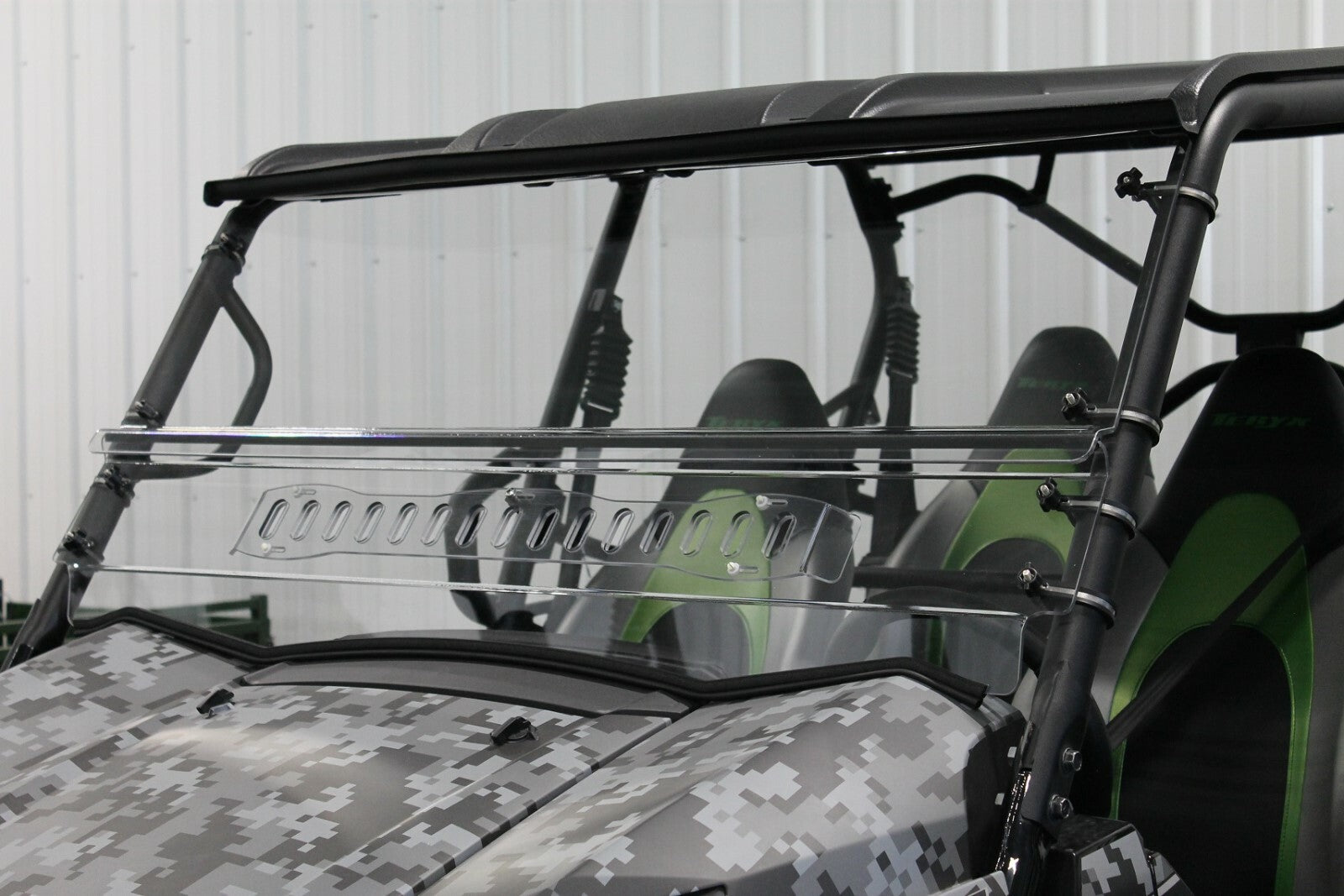 KAWASAKI TERYX, TERYX4 2016-2025 MAX-FLO VENTED WINDSHIELD