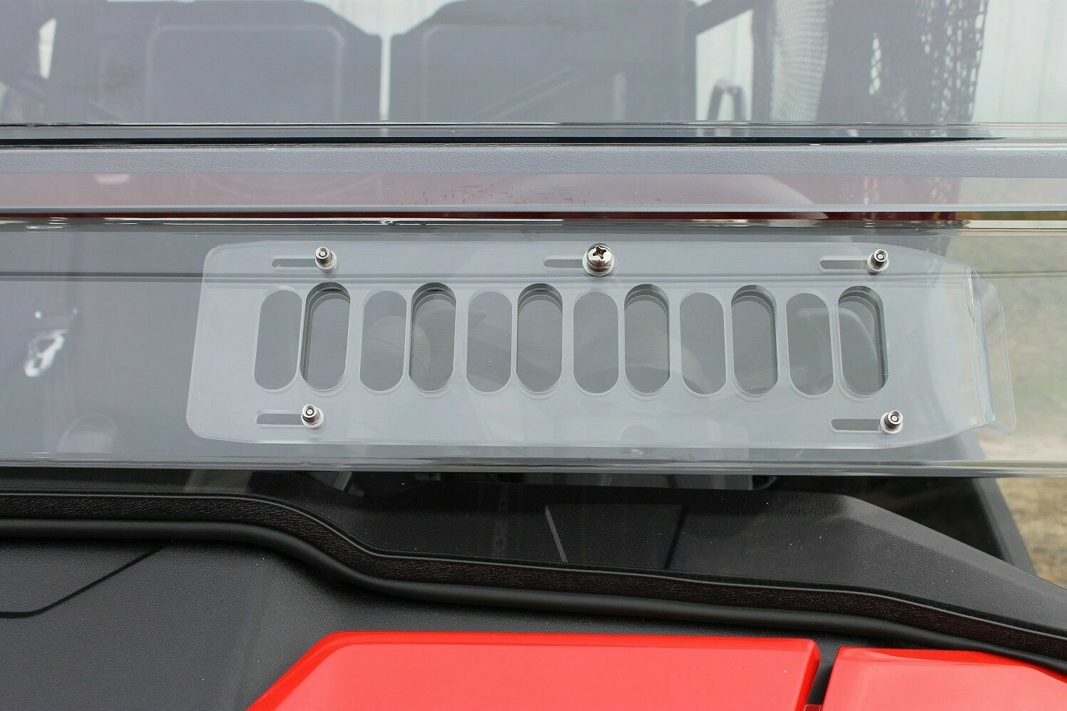 Honda Pioneer 1000 MAX-FLO Vented Windshield (fits Honda Pioneer 1000-5)