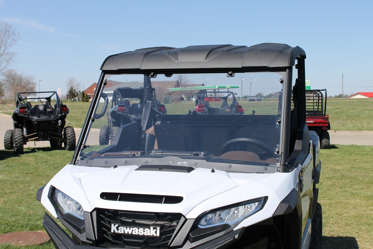 KAWASAKI RIDGE 2024+ FULL WINDSHIELD