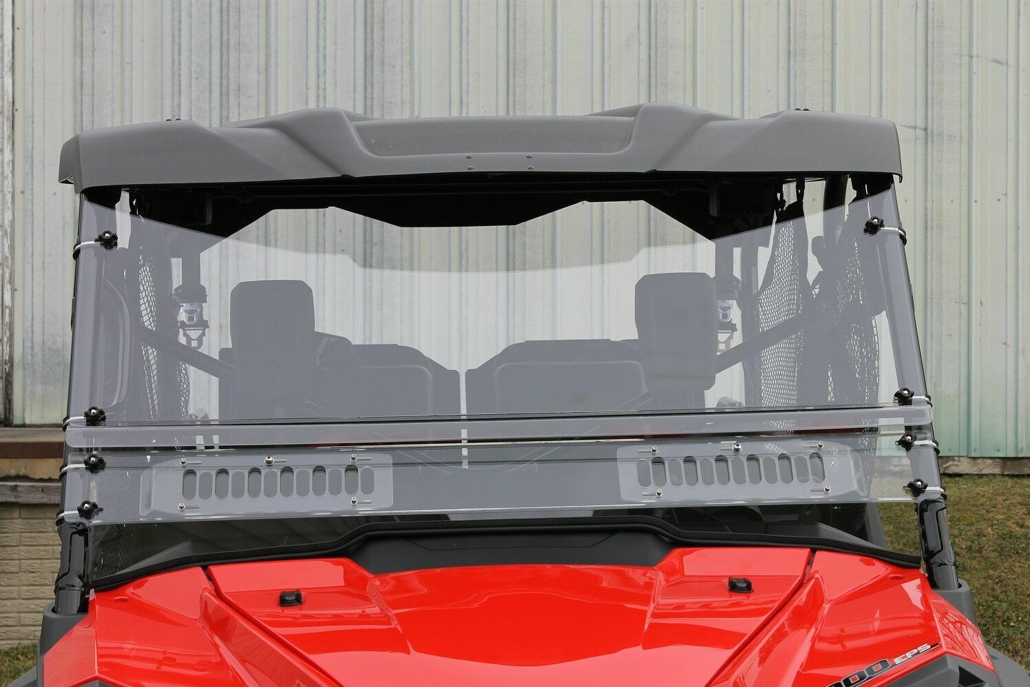 Honda Pioneer 1000 MAX-FLO Vented Windshield (fits Honda Pioneer 1000-5)