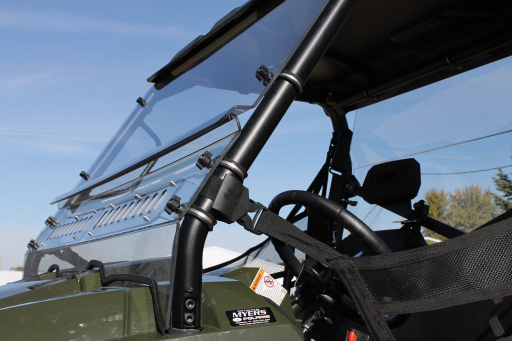Polaris Ranger 570/800 Fullsize Round Cage 2016-2026 Vented Windshield