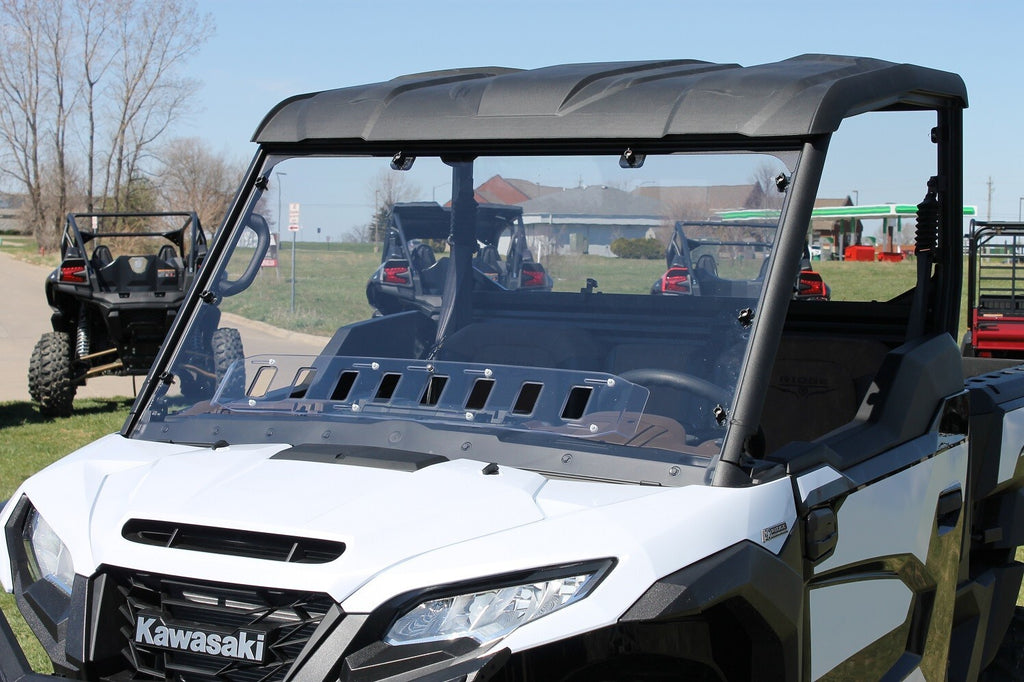 KAWASAKI RIDGE 2024+ MAX-FLO VENTED WINDSHIELD