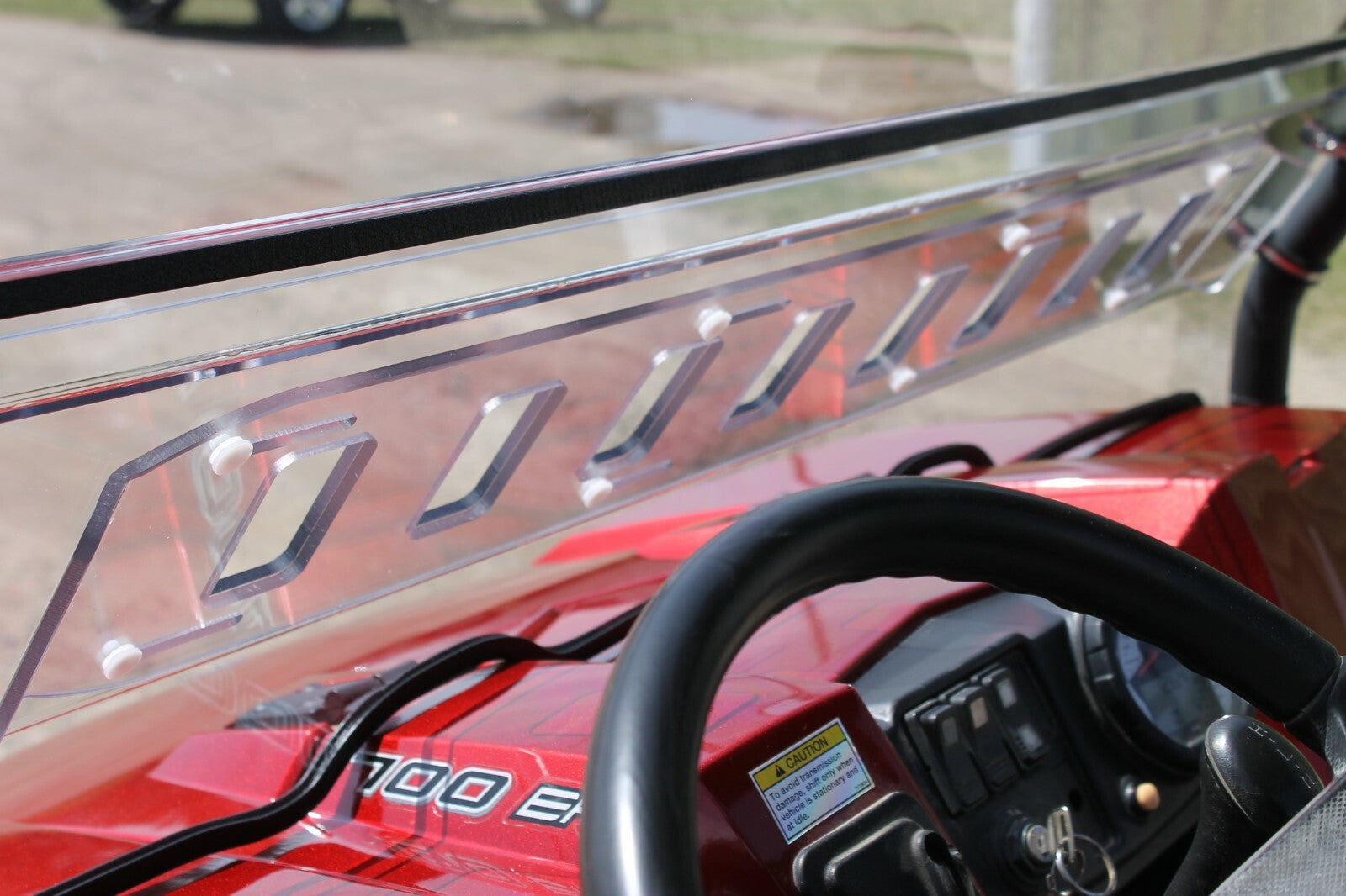 POLARIS RANGER XP 700 EFI FULLSIZE ROUND CAGE 2009 VENTED WINDSHIELD