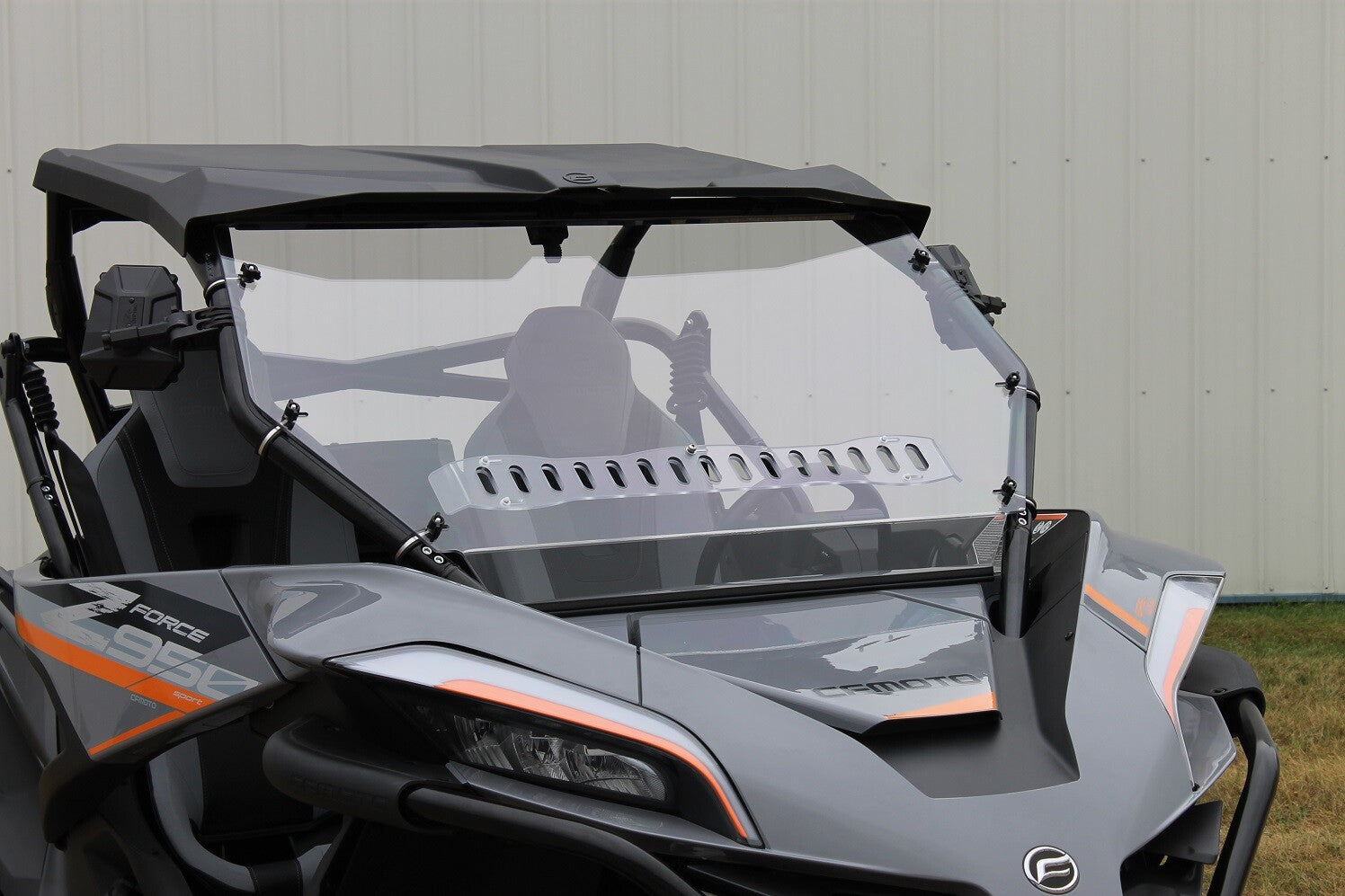CF MOTO Z-FORCE SPORT 950 H.O. & 1000 ROUND CAGE MAX-FLO VENTED WINDSHIELD