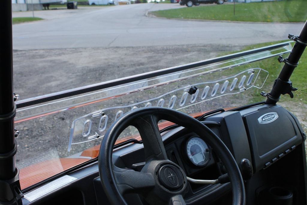 POLARIS MIDSIZE ROUND FRAME RANGER 400, 500, 800  VENTED WINDSHIELD
