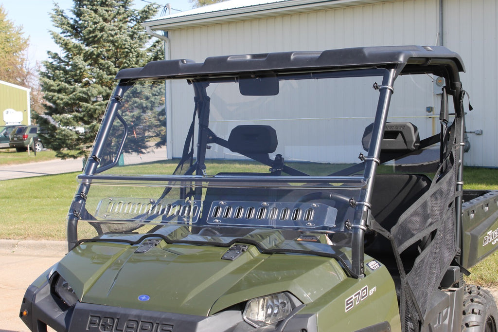 Polaris Ranger 570/800 Fullsize Round Cage 2016-2026 Vented Windshield