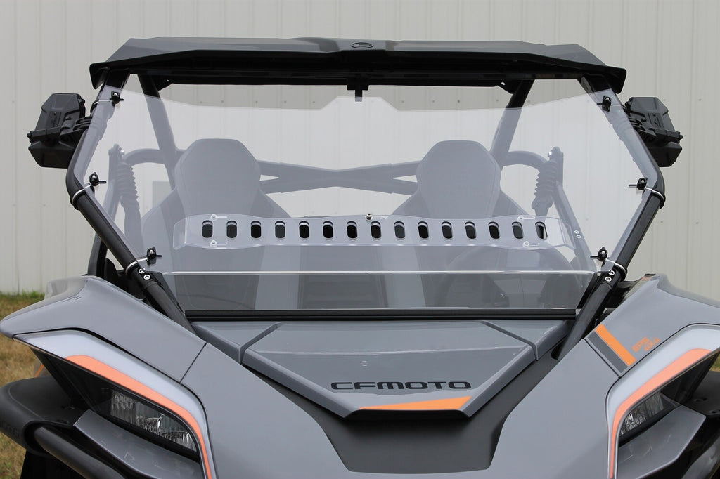 CF MOTO Z-FORCE SPORT 950 H.O. & 1000 ROUND CAGE MAX-FLO VENTED WINDSHIELD