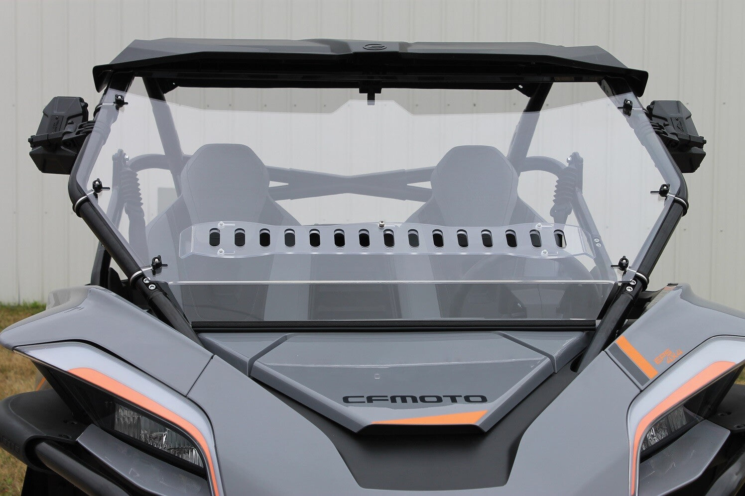 CF MOTO Z-FORCE SPORT 950 H.O. & 1000 ROUND CAGE MAX-FLO VENTED WINDSHIELD