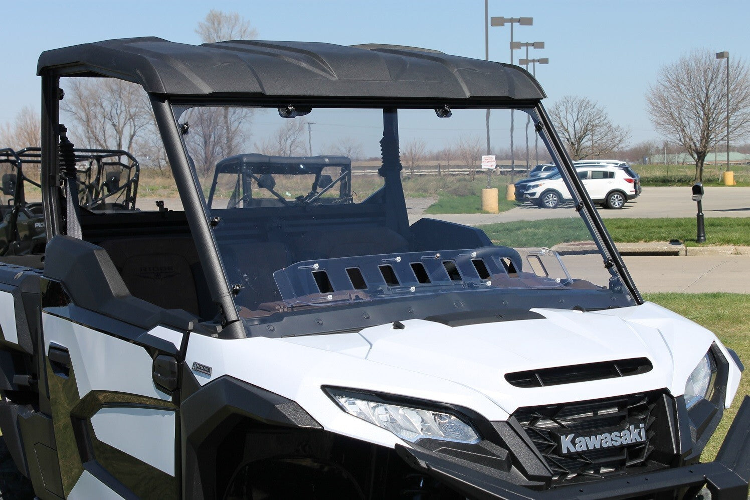 KAWASAKI RIDGE 2024+ MAX-FLO VENTED WINDSHIELD