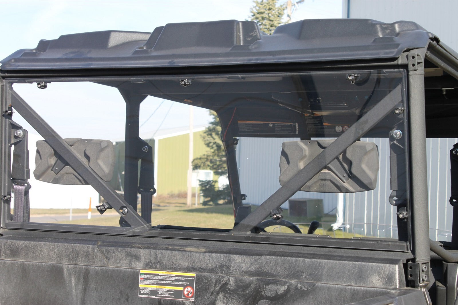 TRACKER 800SX 2020+ REAR WINDSHIELD