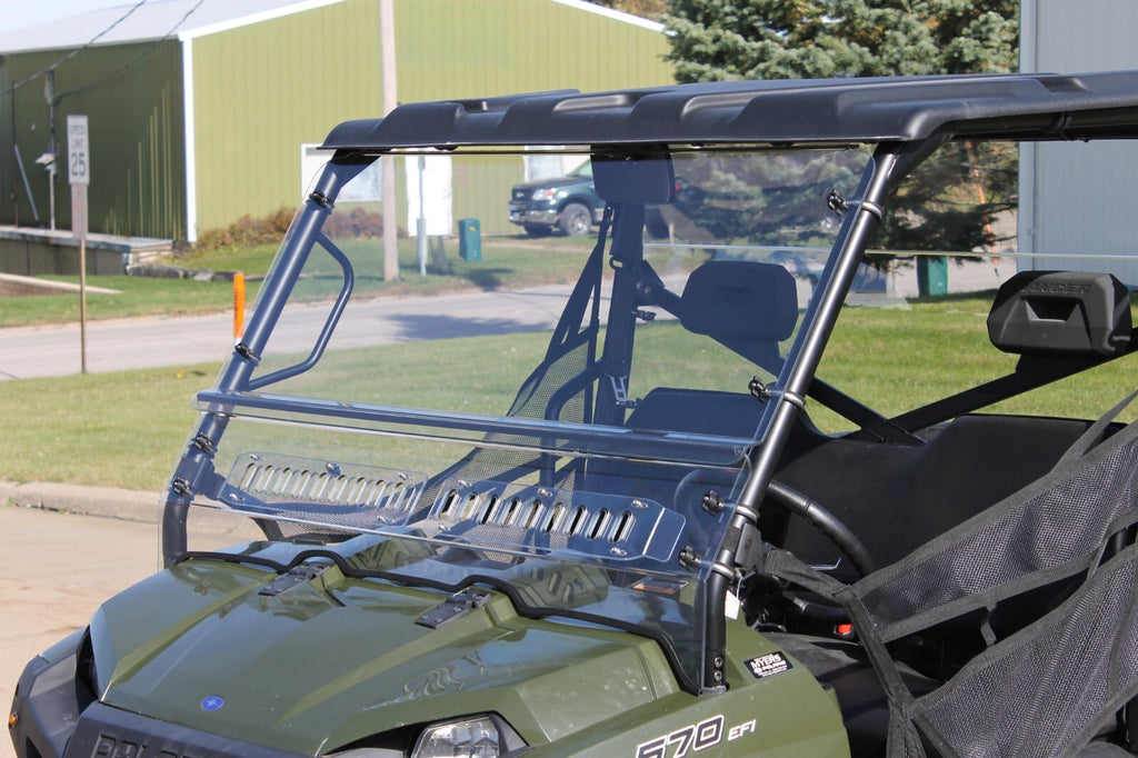 Polaris Ranger 570/800 Fullsize Round Cage 2016-2026 Vented Windshield