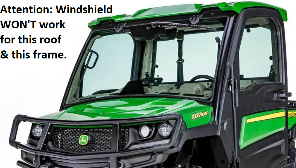 John Deere HPX 4x4, XUV 620i, 625i, 825i, 850D, 855D Windshield