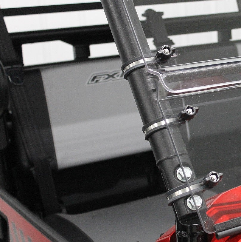 KAWASAKI PRO MULE 2015-2026 MAX-FLO VENTED WINDSHIELD