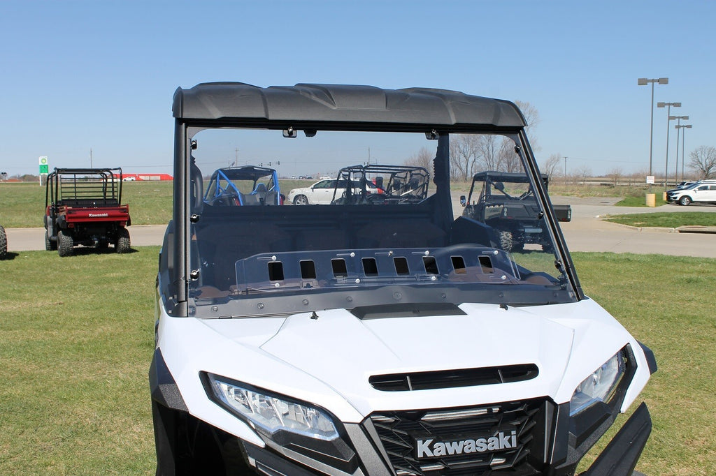 KAWASAKI RIDGE 2024+ MAX-FLO VENTED WINDSHIELD