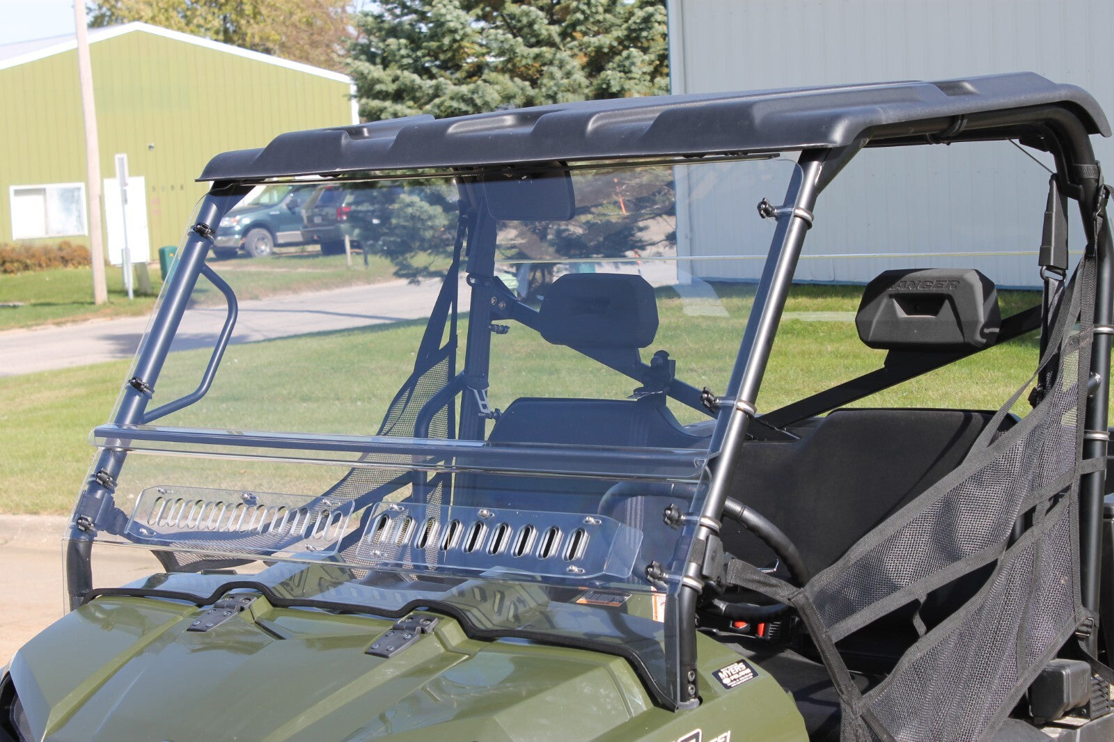 Polaris Ranger 570/800 Fullsize Round Cage 2016-2026 Vented Windshield