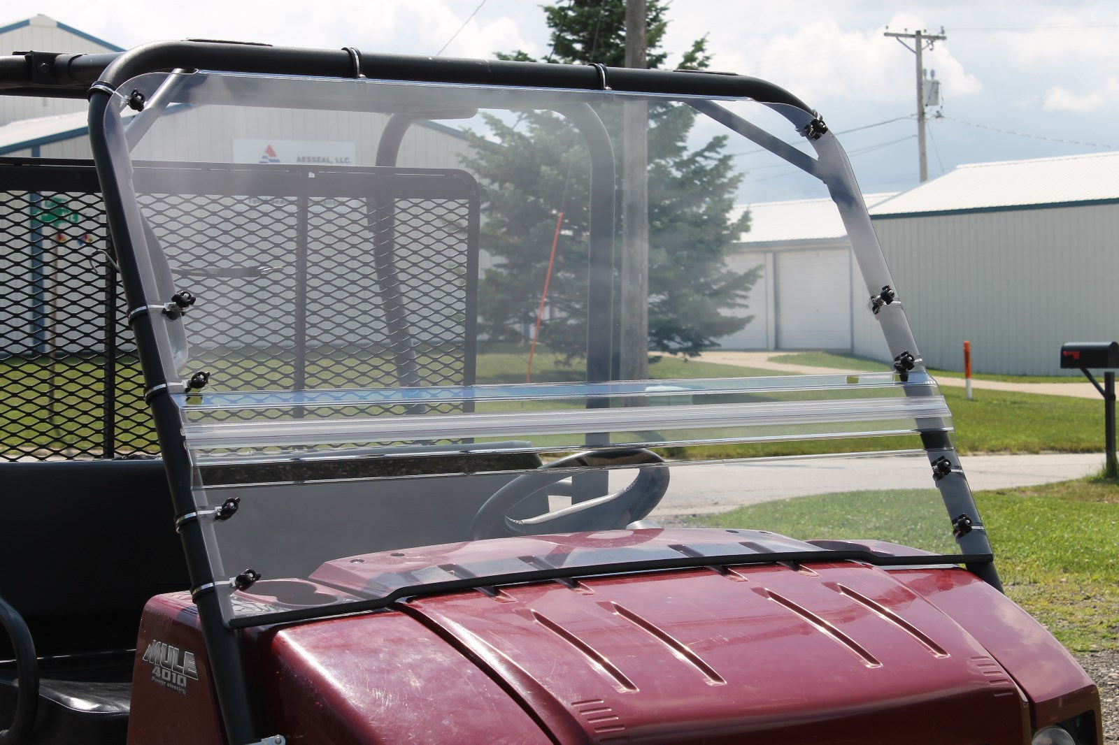 KAWASAKI MULE 4010/4000 (2009-2026) & 4010 Trans (2015-2026) FOLDING WINDSHIELD