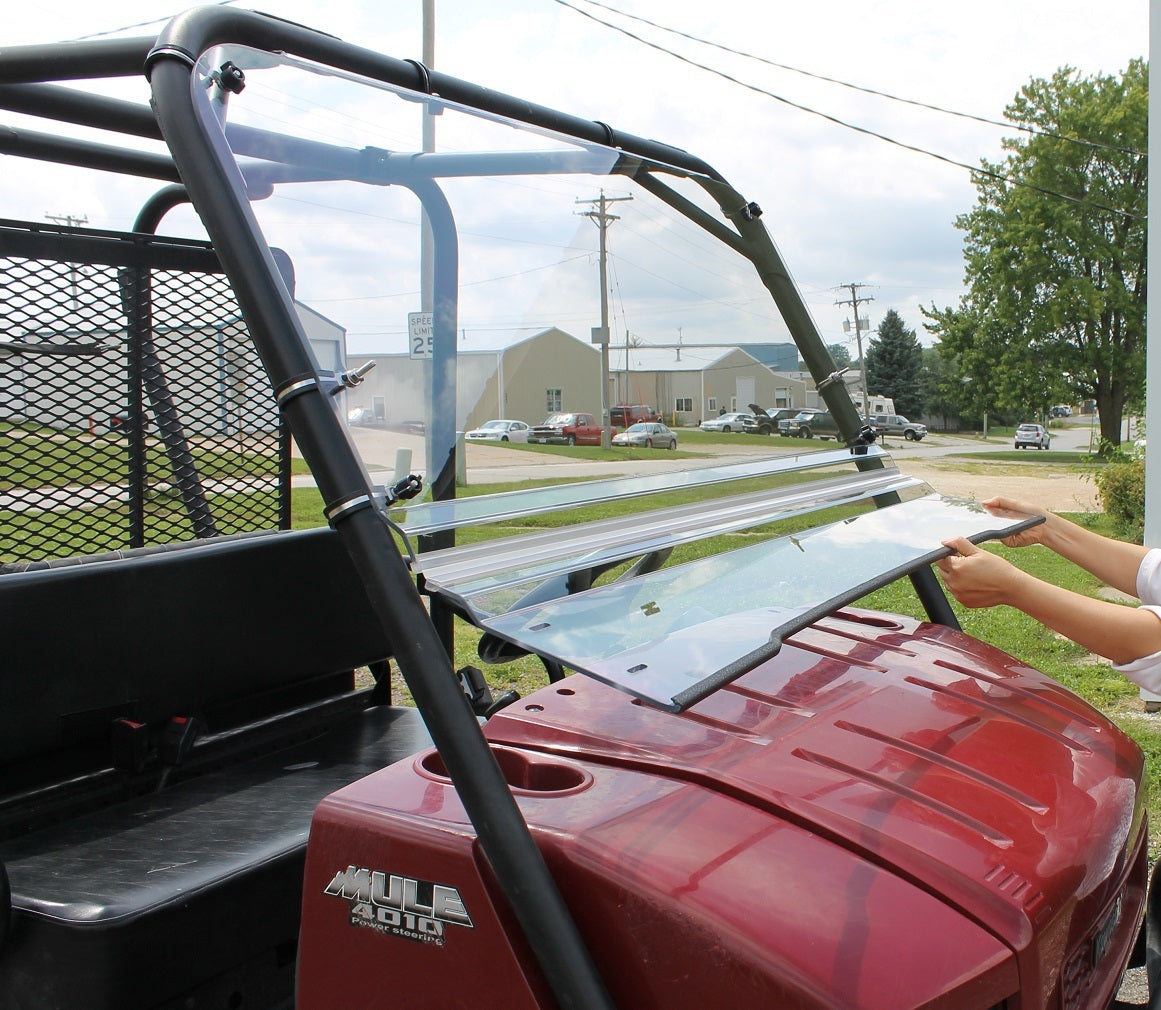 KAWASAKI MULE 4010/4000 (2009-2026) & 4010 Trans (2015-2026) FOLDING WINDSHIELD