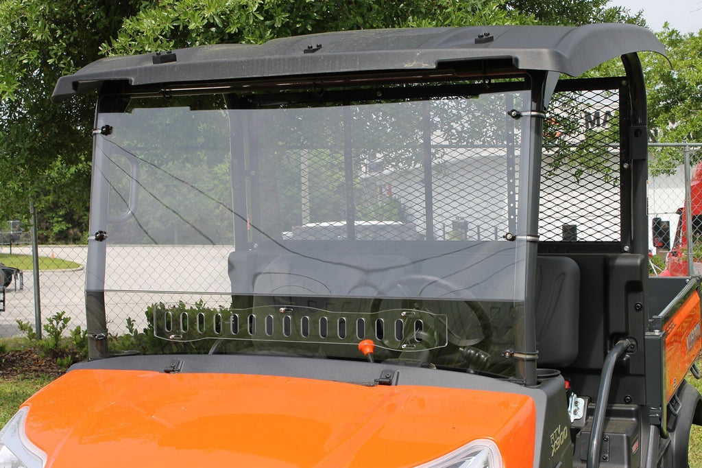 KUBOTA RTV-X Models 2014-2026 One-Piece MAX-FLO VENTED WINDSHIELD SALE!