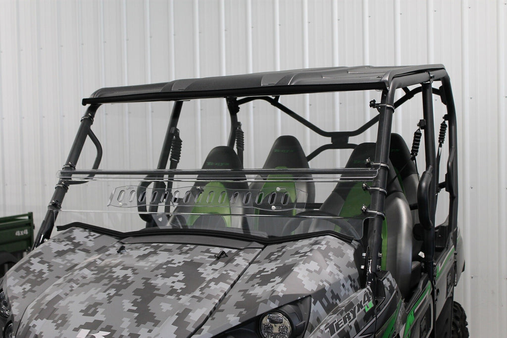 KAWASAKI TERYX, TERYX4 2016-2025 MAX-FLO VENTED WINDSHIELD