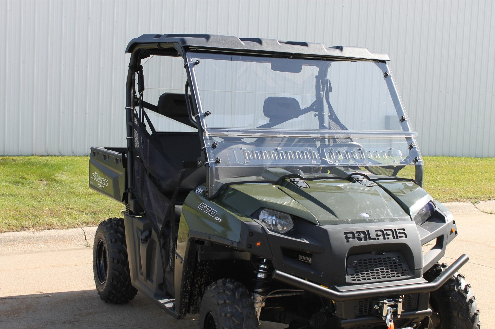 Polaris Ranger 570/800 Fullsize Round Cage 2016-2026 Vented Windshield