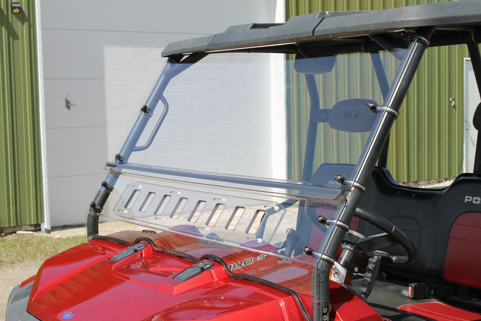 POLARIS RANGER 570 FULL SIZE ROUND CAGE 2016-2025 VENTED WINDSHIELD