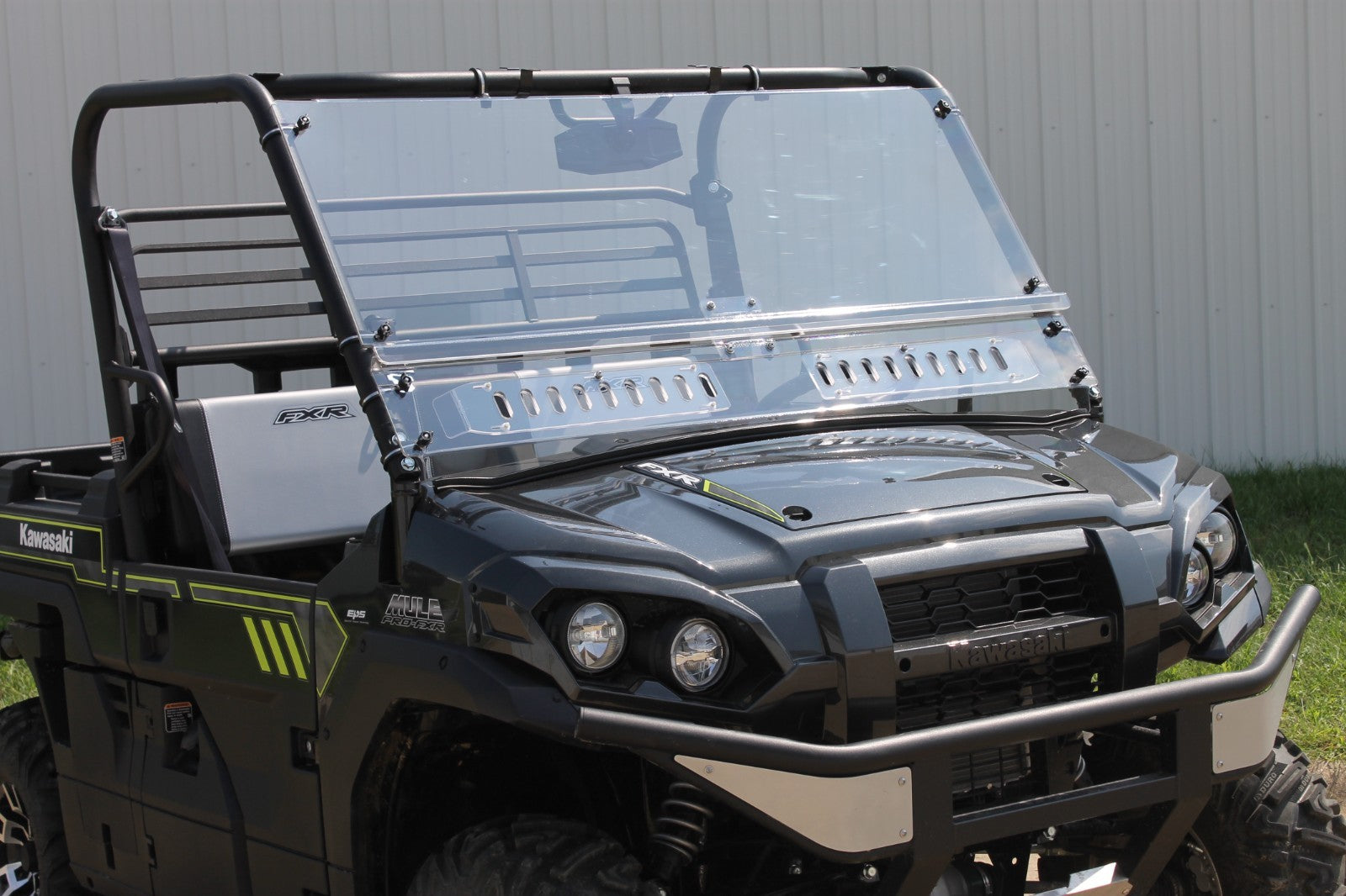 KAWASAKI MULE PRO FX- FXR -FXT 1000 2018-2026 MAX-FLO VENTED WINDSHIELD