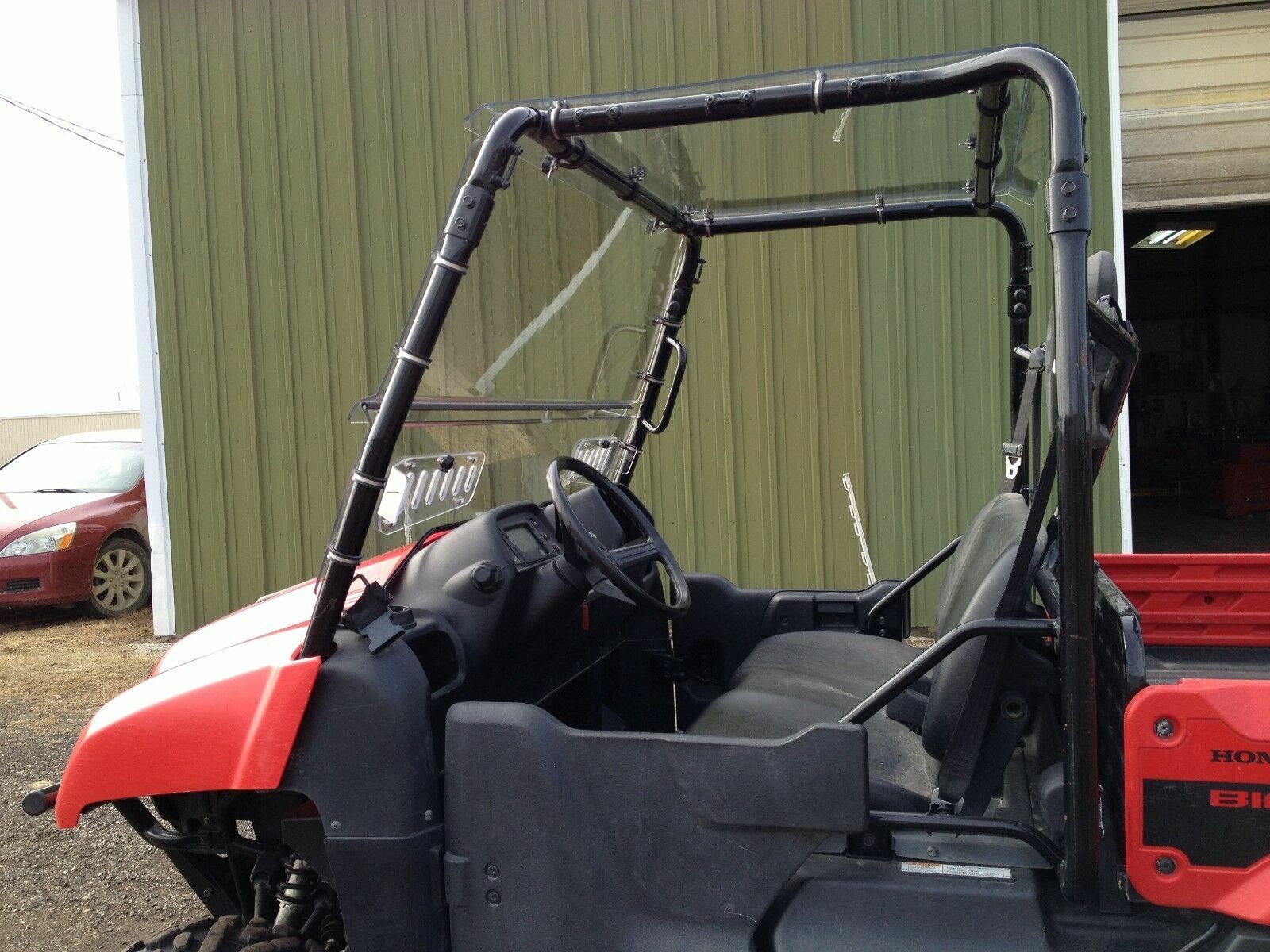 HONDA BIG RED 4X4 MUV700 2009-2013  VENTED WINDSHIELD
