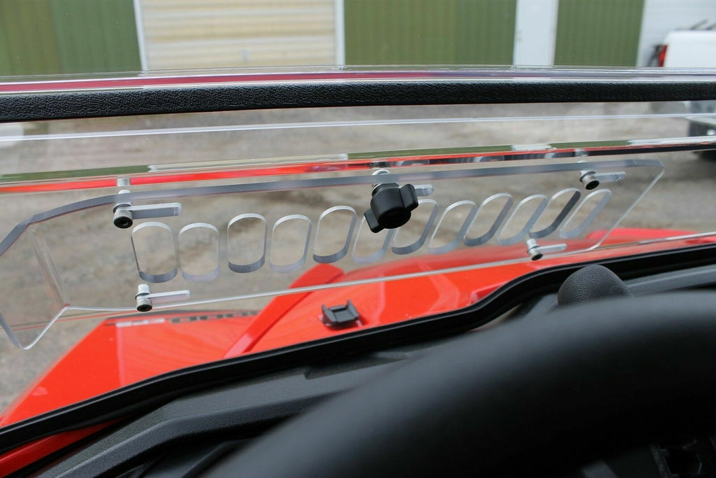 Honda Pioneer 1000 MAX-FLO Vented Windshield (fits Honda Pioneer 1000-5)