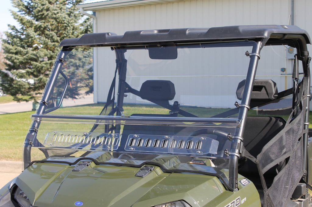 Polaris Ranger 570/800 Fullsize Round Cage 2016-2026 Vented Windshield