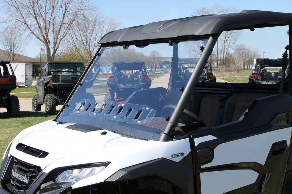 KAWASAKI RIDGE 2024+ MAX-FLO VENTED WINDSHIELD