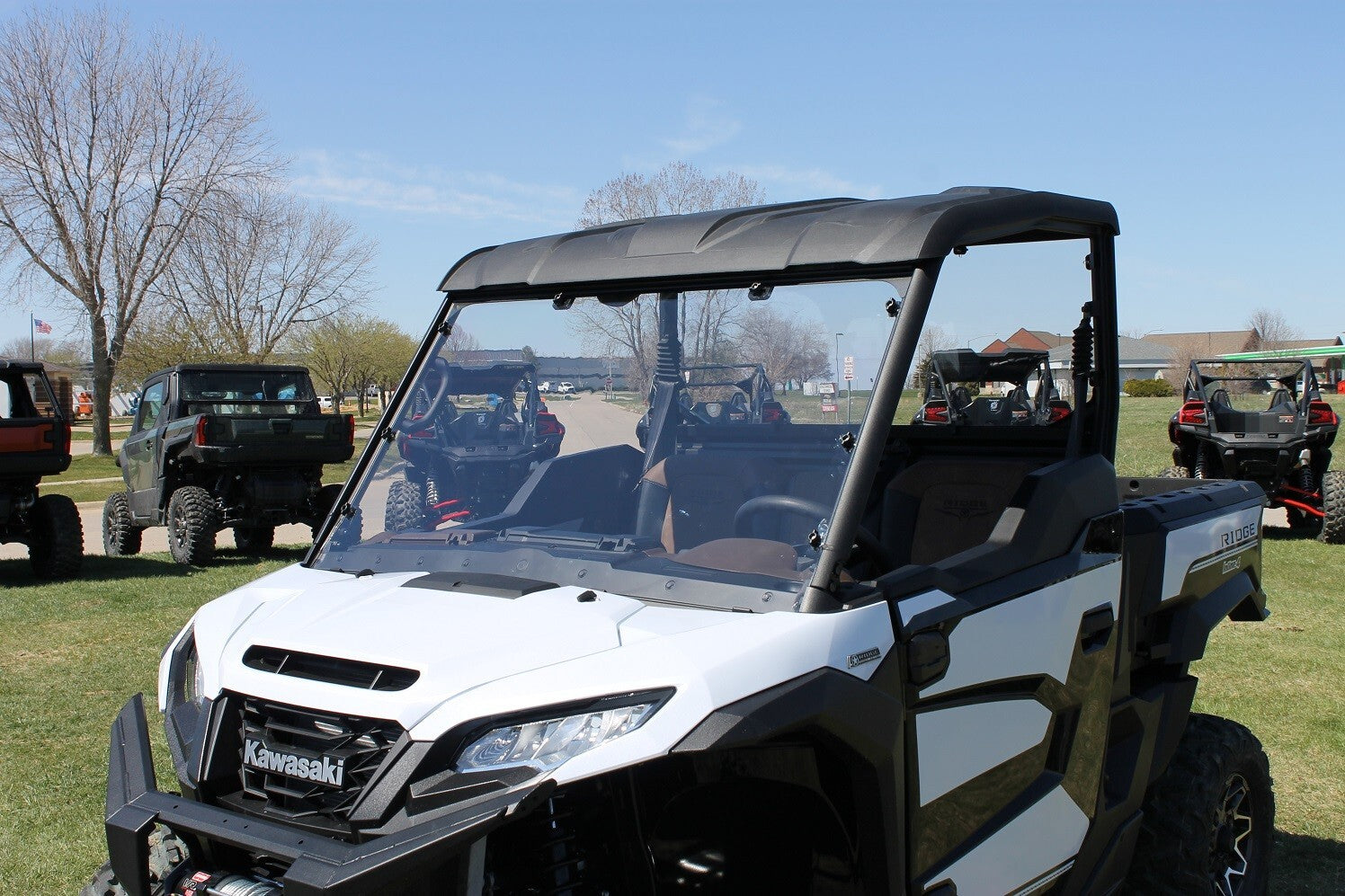 KAWASAKI RIDGE 2024+ FULL WINDSHIELD