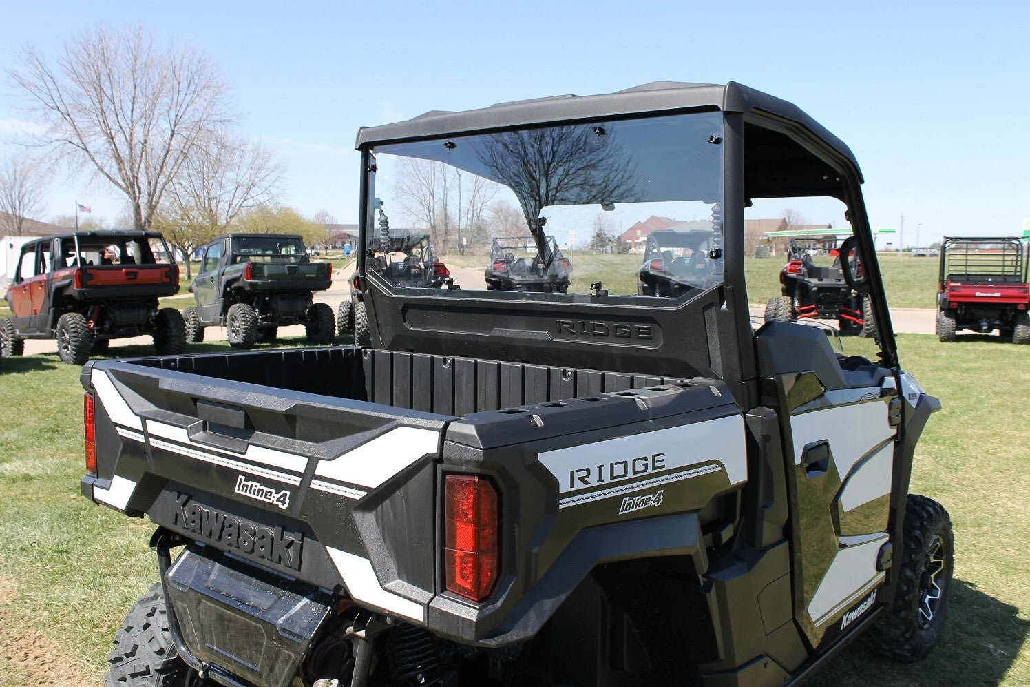 KAWASAKI RIDGE 2024+ FULL REAR WINDSHIELD