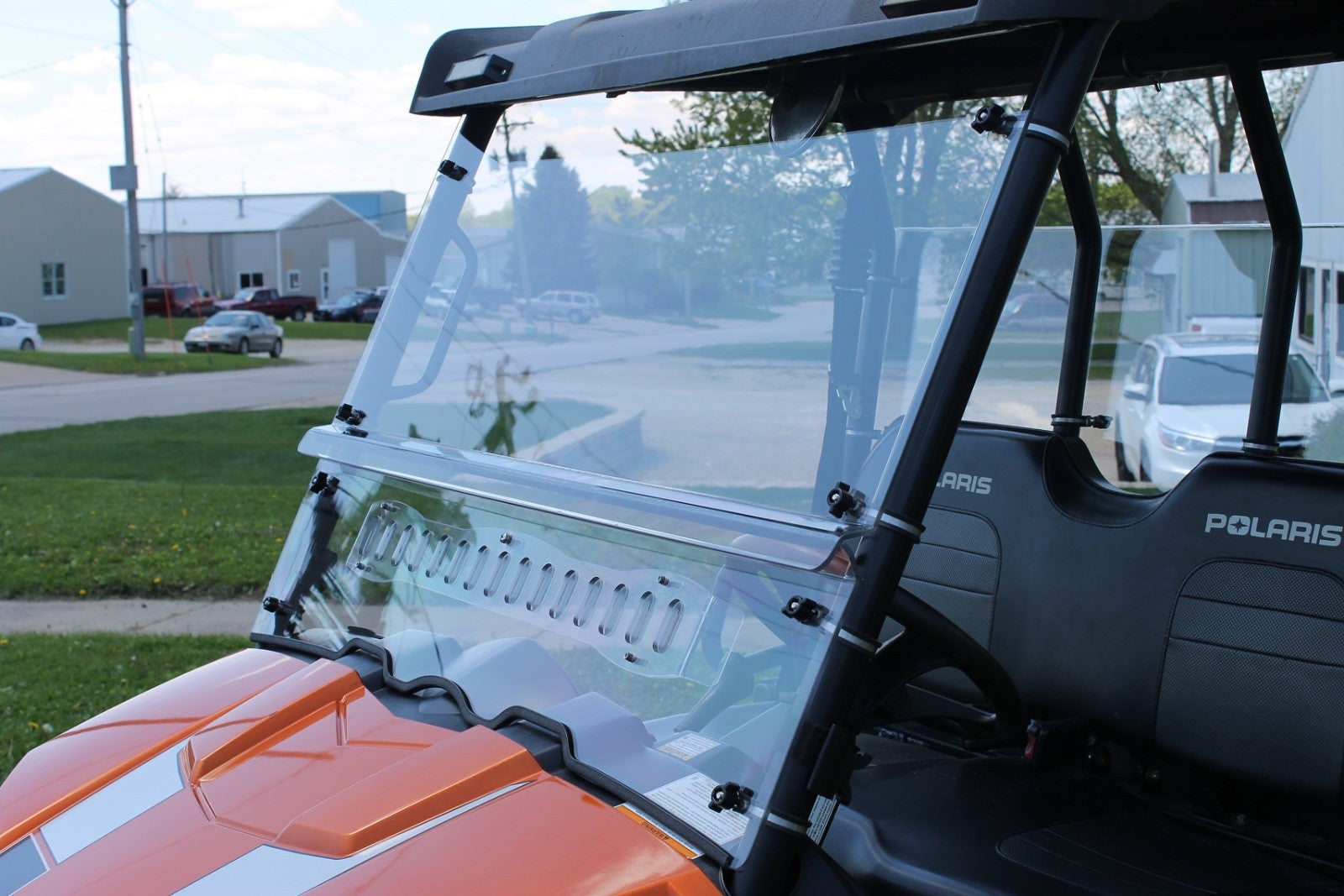 POLARIS MIDSIZE ROUND FRAME RANGER 400, 500, 800  VENTED WINDSHIELD