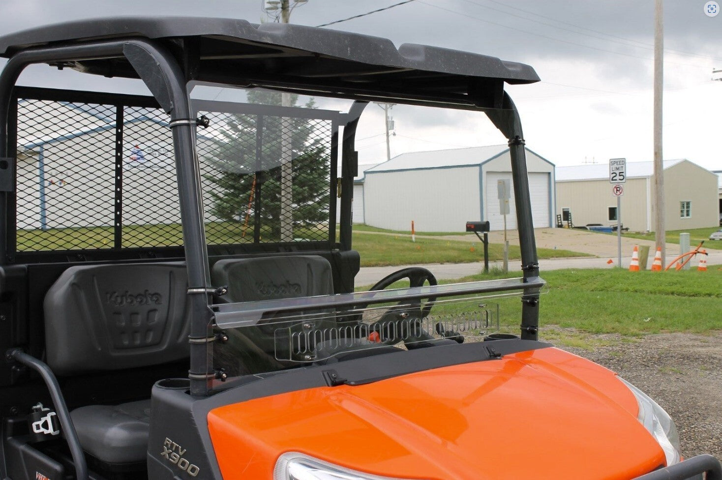 KUBOTA RTV X Models 2 PIECE VENTED WINDSHIELD