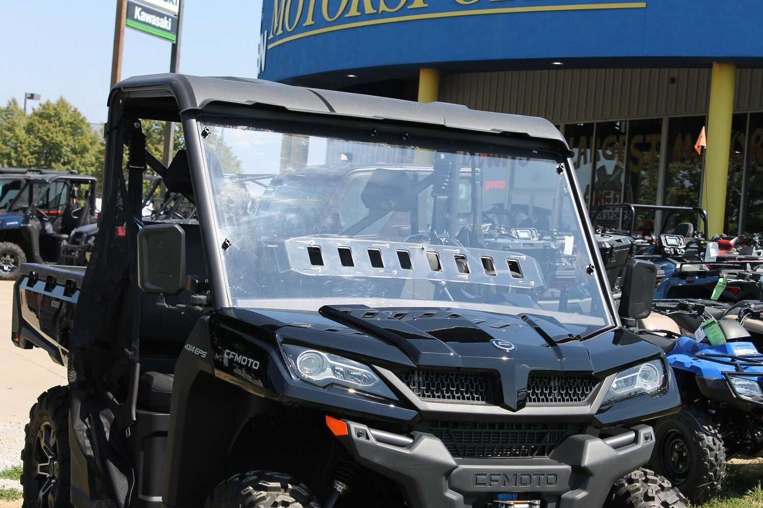 CF Moto U-FORCE 1000/1000XL 2019-2026 VENTED WINDSHIELD (NOT FOR U10 Models)