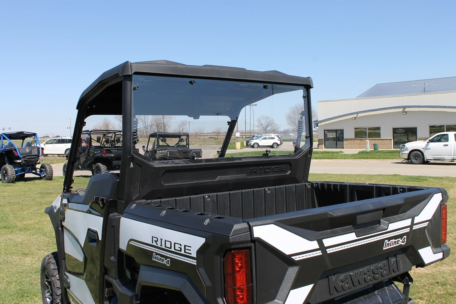 KAWASAKI RIDGE 2024+ FULL REAR WINDSHIELD