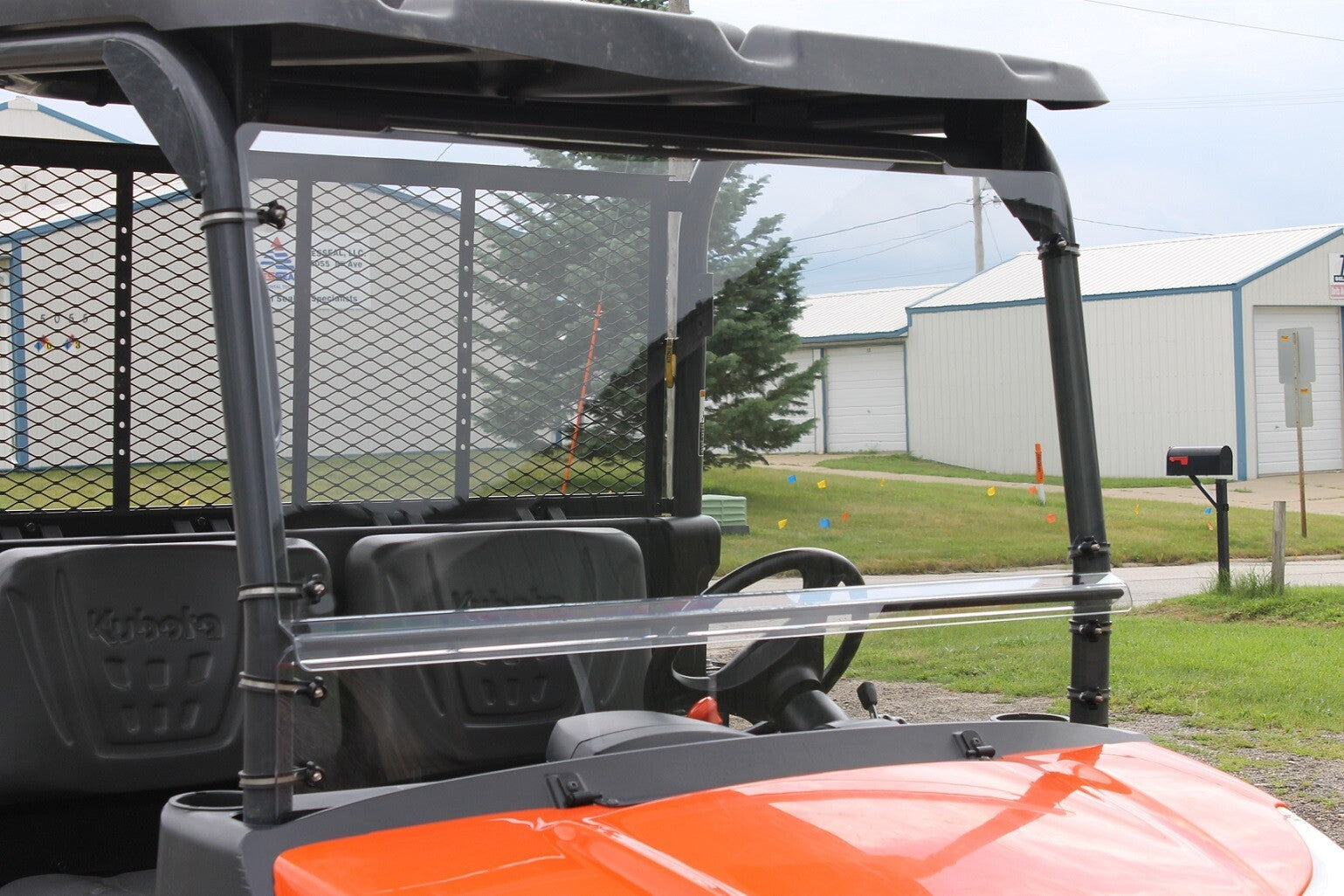 KUBOTA SIDEKICK RTV-XG850 2-PIECE FULL WINDSHIELD