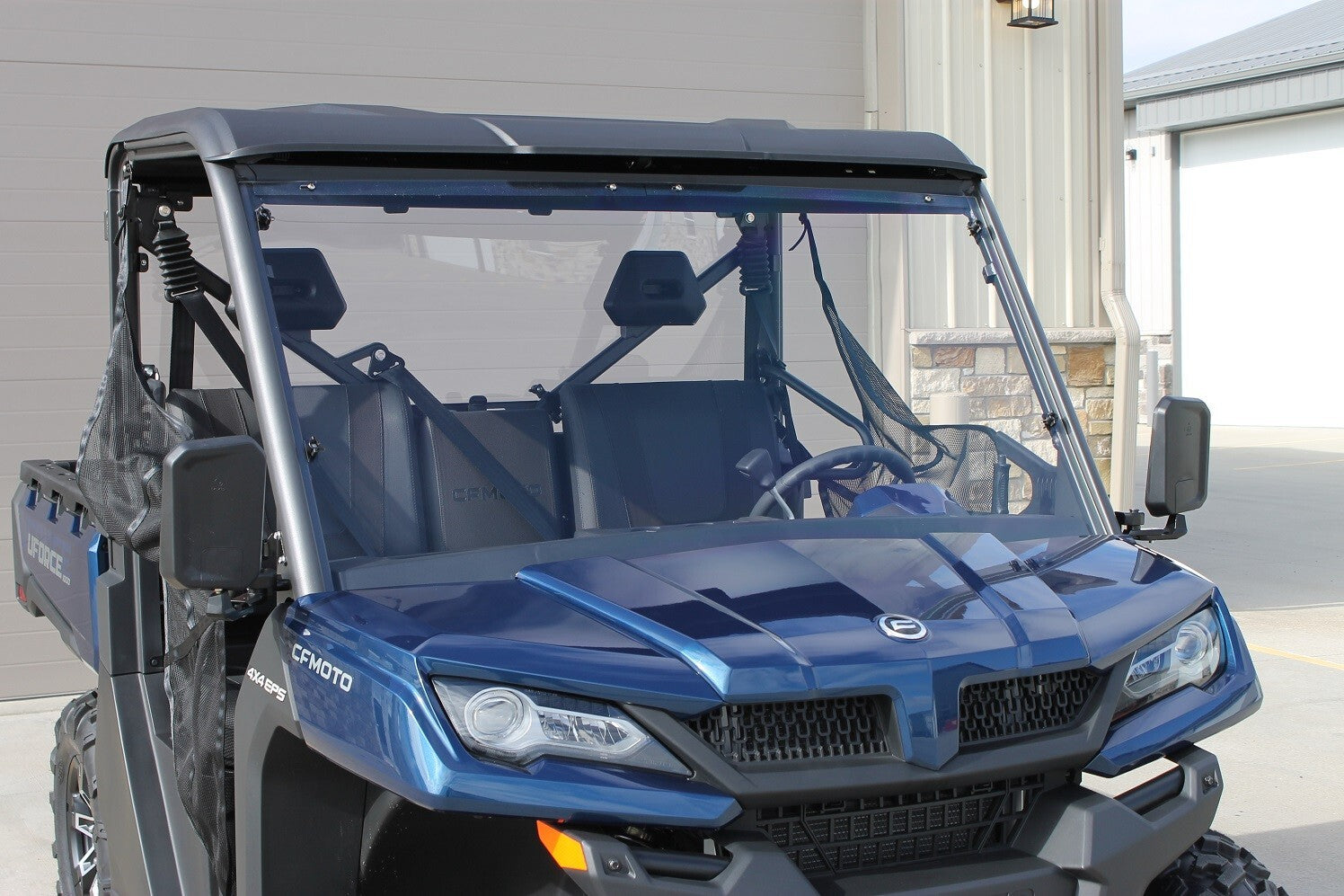 CF MOTO UFORCE 1000/1000XL 2019-2025 FULL WINDSHIELD (NOT FOR U10 XL)
